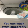 You Can Wash Disposable Swim Diapers??? It is true! Find out how.