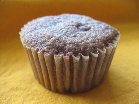 Whole Wheat Chocolate Zucchini Muffin