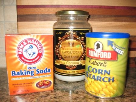 Ingredients for Homemade Deodorant