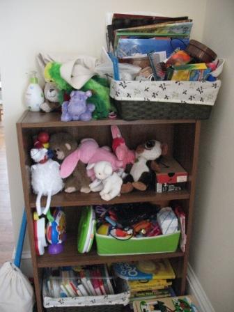 Reorganizing Before & After Photos: Toys and Grace’s New Room