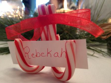 Candy Cane Name Place Holders Candy Cane Name Place Holders