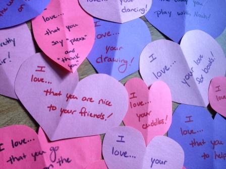 Valentine's Day Count Down Hearts Valentine's Day Count Down Hearts