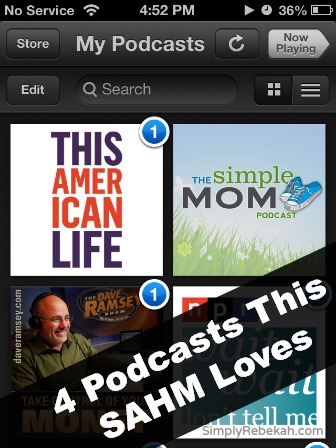 4 Podcasts This Stay At Home Mom Loves