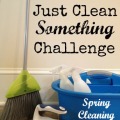 The Just Clean SOMETHING Challenge: Spring Cleaning Edition - Motivation & accountability for those who hate to clean!
