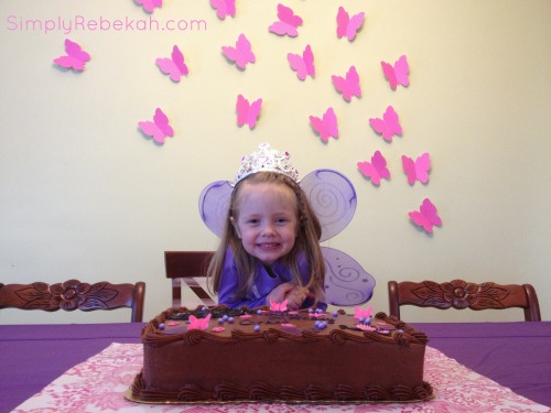 simple construction paper butterfly birthday decorations