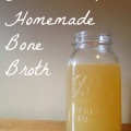 Don't throw away those chicken or turkey bones! Instead you can easily make a healthy bone broth that you can use in a variety of recipes.