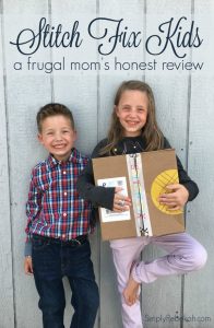 Stitch Fix Kids: a frugal mom's honest review