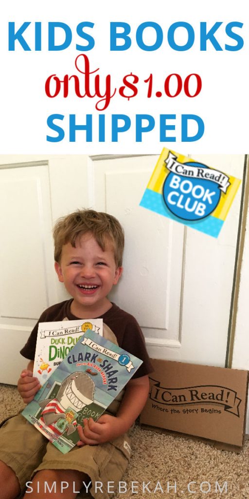 Get kids' books for $1 shipped with the I Can Read Book Club